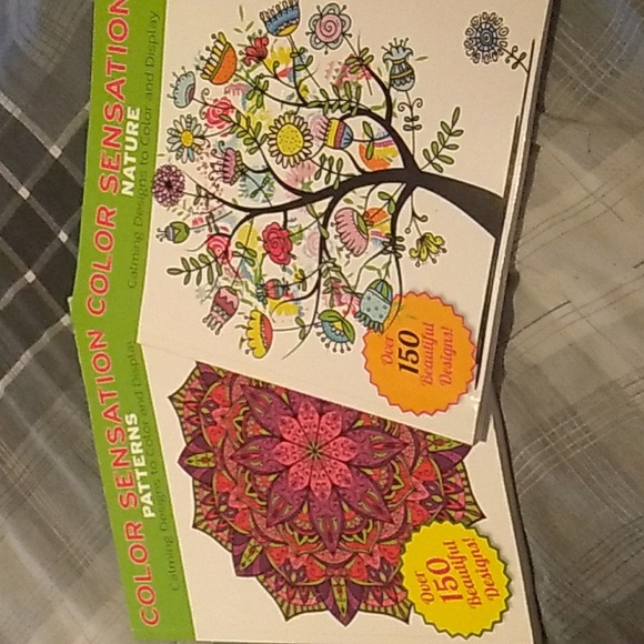 Adult Coloring Books (2 Set) - Picture 9 of 9